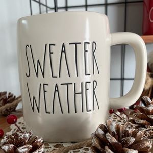 Brand new Rae Dunn Sweater weather mug